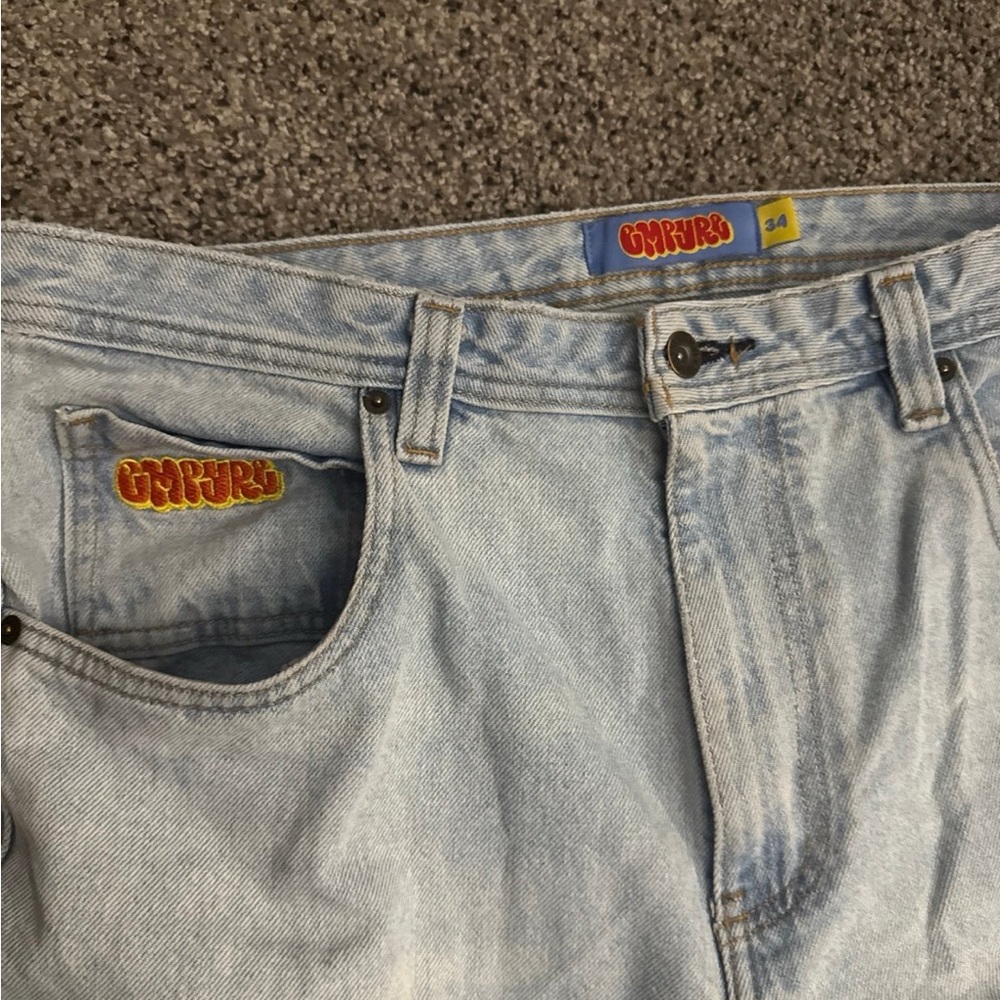Empyre Light Blue Relaxed Men Jeans